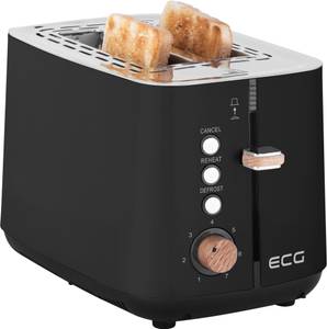 Toaster ST 2768 SW Schwarz - Metall - 16 x 20 x 24 cm