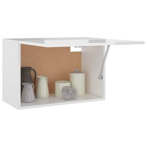 Armoire suspendue Blanc brillant - Blanc - 60 x 40 cm