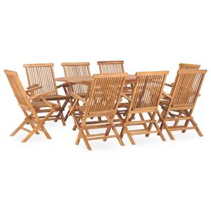 Gartenmöbel-Set Braun - Holzart/Dekor - Holz teilmassiv - 80 x 75 x 160 cm