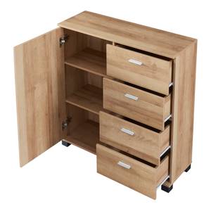 Highboard Döbritz Eiche Dekor