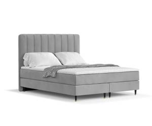 Boxspringbett Kobbe Grau - Breite: 200 cm