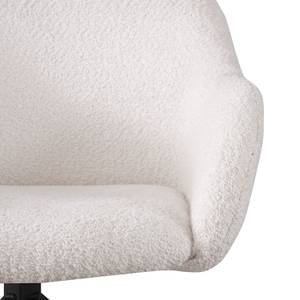 Fauteuil de salon LENA Blanc crème