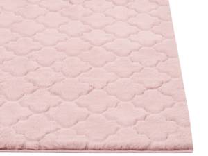 Tapis à poil long GHARO Rose foncé - 80 x 150 cm