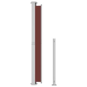 Auvent latéral 3005782 Marron - 500 x 220 cm