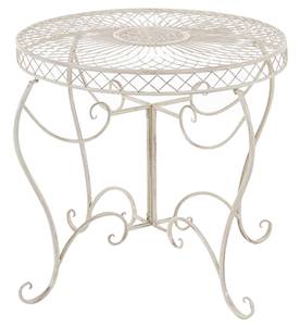 Table de jardin Sheela Blanc crème