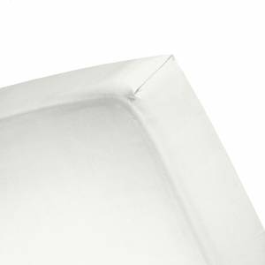 Spannbettlaken - Jersey - 120x200cm Weiß - Textil - 120 x 4 x 200 cm