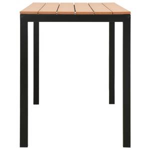 Garten-Essgarnitur (3-teilig) 3008419 Schwarz - Braun