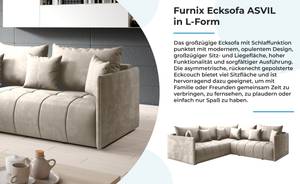 Ecksofa Asvil L Monolith 04 Beige