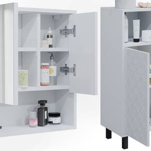 Mobilier de salle de bains Agasta Blanc