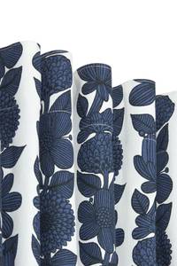 Rideau Aster 2 pcs. Bleu - Textile - 140 x 6 x 280 cm