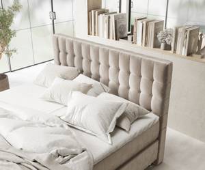 Boxspringbett Sorrento Taupe - Breite: 160 cm