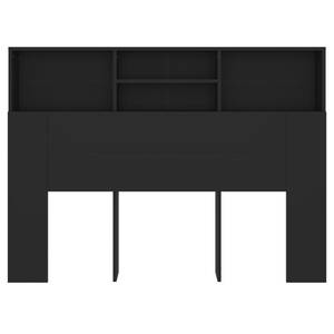 Kopfteil-Schrank 3013699 Schwarz