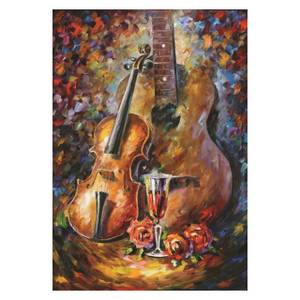 Puzzle Gitarre und Violine 500 Teile Papier - 24 x 4 x 26 cm