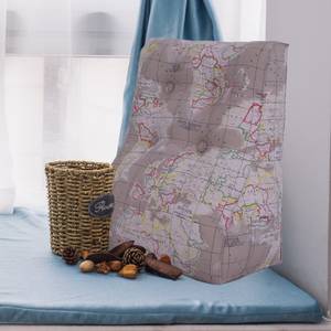 Contour Coussin en biseau 60cm Ecru