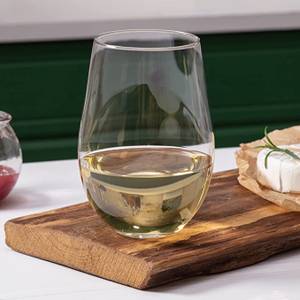 Krosno Harmony Weißweingläser ohne Stiel Glas - 9 x 13 x 9 cm
