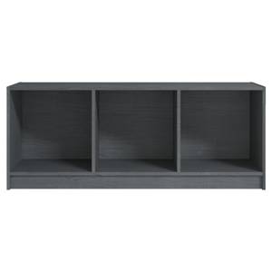 TV-Schrank D494 Grau - Massivholz - 33 x 41 x 104 cm