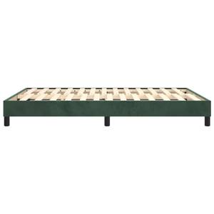 Cadre de lit 3016030-4 Vert foncé - 203 x 25 cm