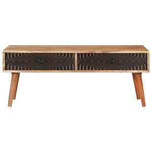 Couchtisch 322666 Braun - Massivholz - Holzart/Dekor - 100 x 39 x 50 cm