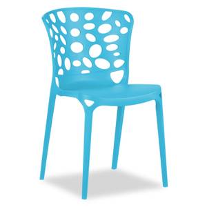 Chaise de jardin lot de 2 2456 Bleu - Lot de 2