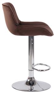 Tabouret de bar Lentini Lot de 2 Marron