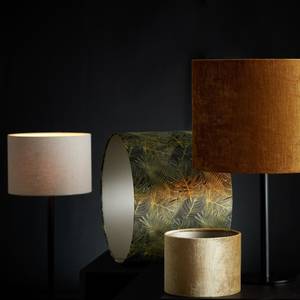 Lampenschirm Zylinder Amazone Grün - Textil - 40 x 30 x 40 cm