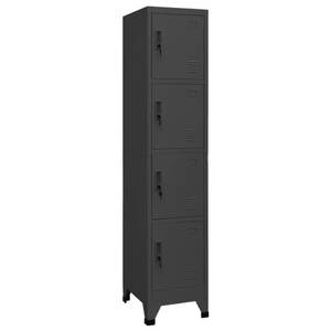 Armoire à casiers 294428-4 Anthracite