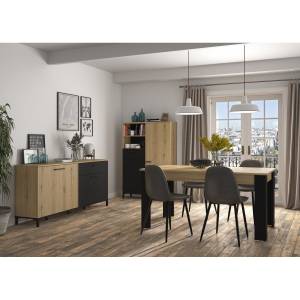 Anrichte TRUST Braun - Holzwerkstoff - 40 x 81 x 180 cm