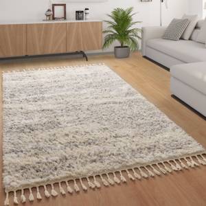 Hochflor-Teppich Vimmerby 480 Grau - 160 x 160 cm