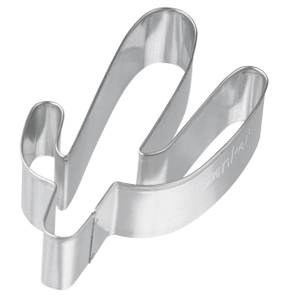 Zenker Ausstecher Wüste 3-tlg Silber Grau - Metall - 16 x 17 x 3 cm