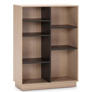 Étagère Bibliothèque Vigo 110x80 cm Marron - Bois manufacturé - 80 x 110 x 33 cm