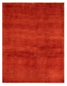 Tapis Gabbeh Shouli XVIII Rouge - Textile - 158 x 2 x 204 cm