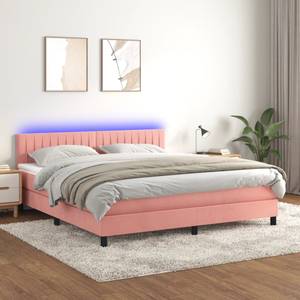 Boxspringbett 3017268-15 Pink - Breite: 180 cm