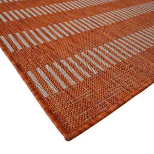 Tapis TERRAIN LIGNES Rouge - 133 x 170 x 170 cm