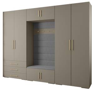 Garderobe Inova 3 Z14 Gold - Grau - Gold