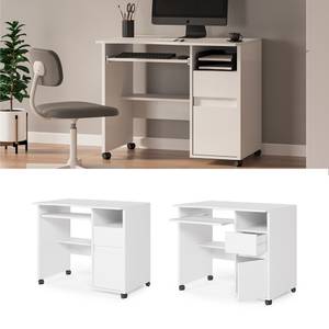 Bureau Polo 36193 Blanc - Bois manufacturé - 91 x 77 x 59 cm