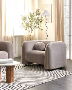 Fauteuil LEIREN Beige - Taupe