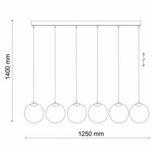 Pendelleuchte Marlene Höhe: 140 cm