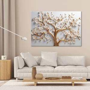 KUNSTDRUCK Golden Branch 2 90 x 60 cm