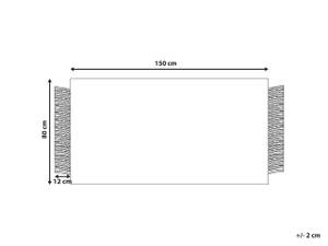 Teppich ATLANTI 80 x 80 x 150 cm