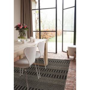 Tapis intérieur extérieur LOGGIA Noir - 200 x 290 cm