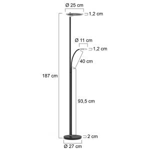 Stehlampen Turound Schwarz