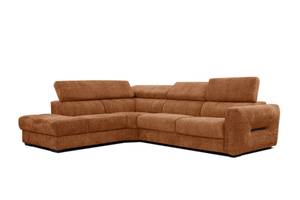 Ecksofa Calvera 5-Sitzer Dunkelorange