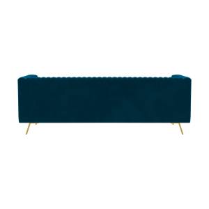 Canapé Gatsby Bleu - 210 x 86 cm