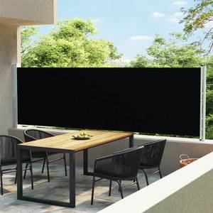 Seitenmarkise D3803 Schwarz - 600 x 140 x 600 cm