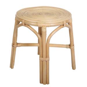 Beistelltisch Deria Beige - Rattan - 40 x 45 x 40 cm