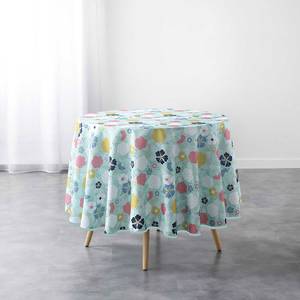 Nappe ronde Lily Vert - Textile - 180 x 180 x 180 cm