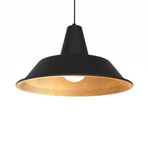 Pendelleuchte Duna Gold - Durchmesser Lampenschirm: 45 cm