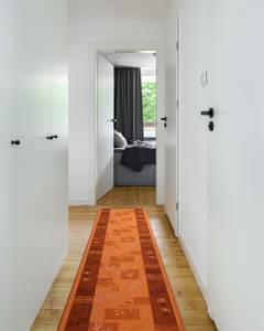 Läufer Antirutsch Agadir Terrakotta Orange - Kunststoff - Textil - 80 x 1 x 620 cm