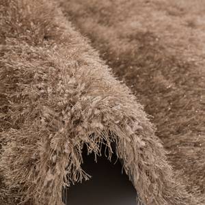 Hochflor Langflor Shaggy Teppich Glow Braun - 120 x 170 cm