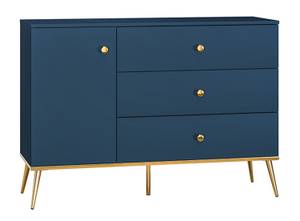 Sideboard MARINE Blau - Holzwerkstoff - 120 x 85 x 40 cm